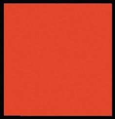 Warnfahne 'Schlussfahne' aus PE-Folie, 300 x 300 mm