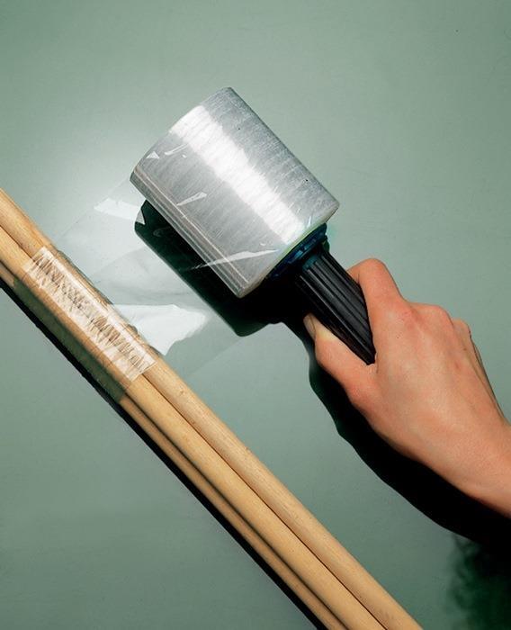 Stretchfolie transparent, reißfest, selbsthaftend, 150 m x 100 mm, 20 μm, 40 Rollen pro VE