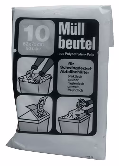 M&uuml;llbeutel blau 700x1100mm 120l 60&mu;m, 10 St&uuml;ck, SB-Beutel, Kunststoffs&auml;cke, stark und robust