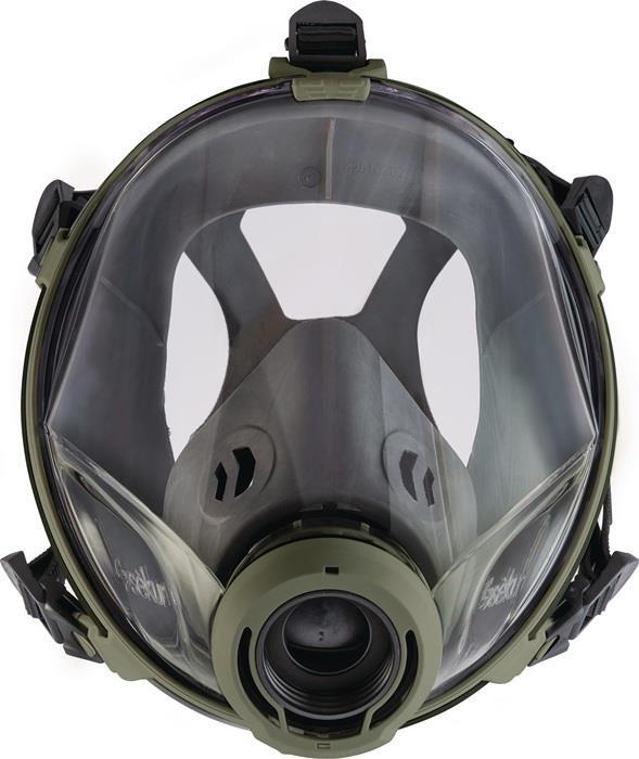 Atemschutzvollmaske C 701, Klasse 3, DIN EN 136, hypoallergen, großes Sichtfeld, Feuerwehrzulassung