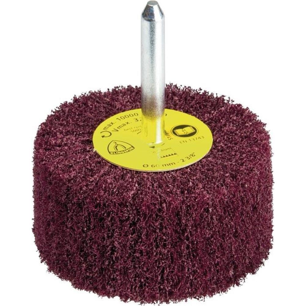 F&auml;cherschleifer Vlies NFS 600 D50/60/80mm, 6mm Korund, Kunstharz, coarse/medium/very fine, KLINGSPOR