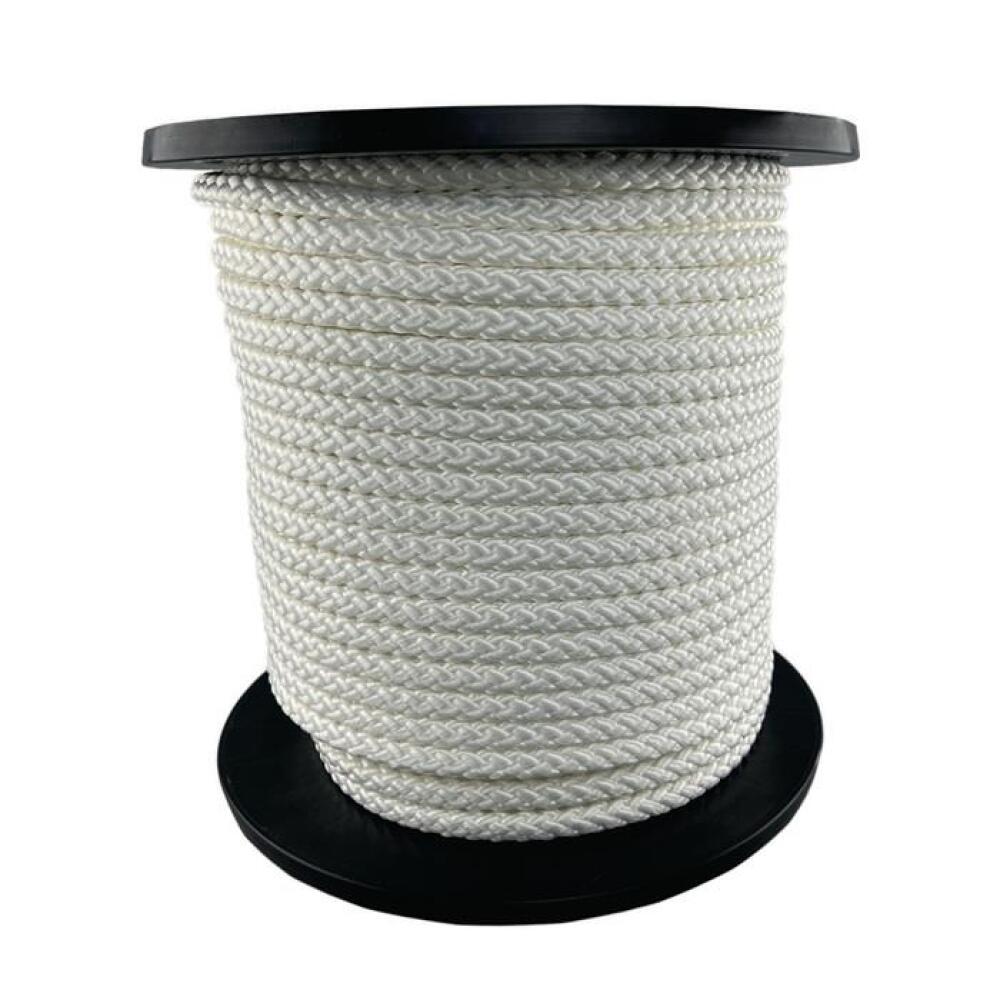 Kordel Seilrad OVERMANN 3-10mm, wei&szlig;, feste Flechtung, 100m, witterungsbest&auml;ndig, abriebfest