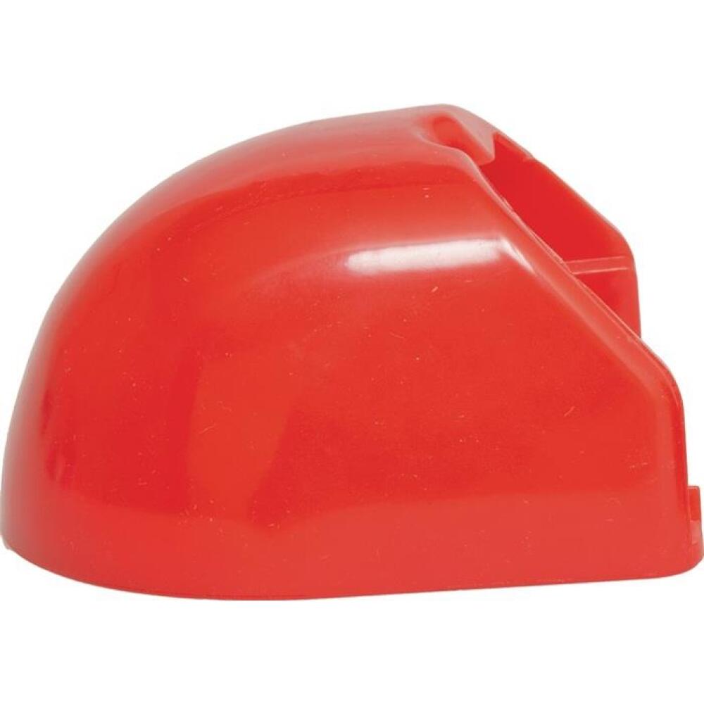 HP AUTOZUBEH&Ouml;R Gummi Schutz f&uuml;r Fahrzeugheck, passend f&uuml;r g&auml;ngige Zugkugelkupplungen, rot