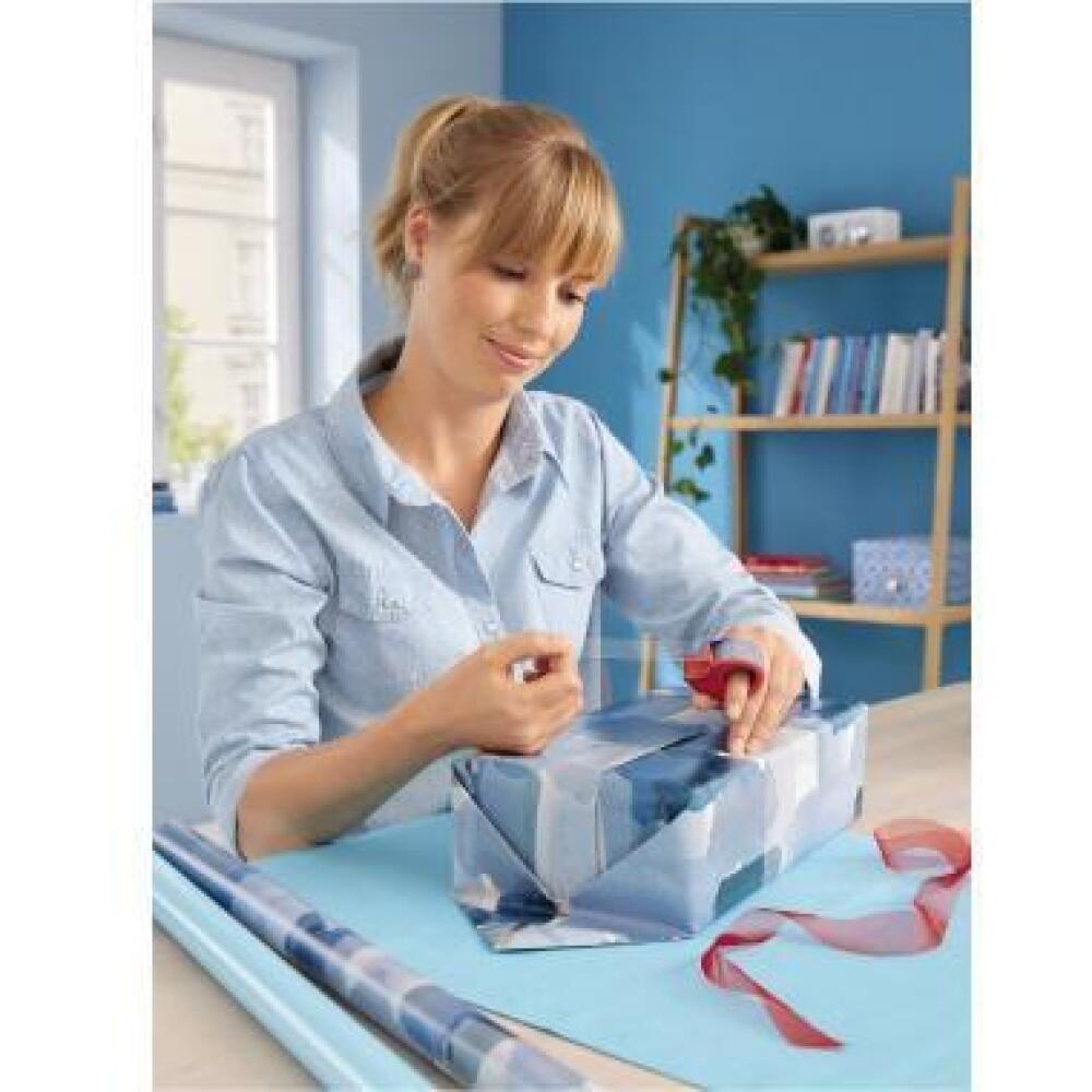 tesa Handabroller Mini 57858-00000, 58230-00000, 19mmx10m, rot/blau oder sortiert, inkl. Klebefilm