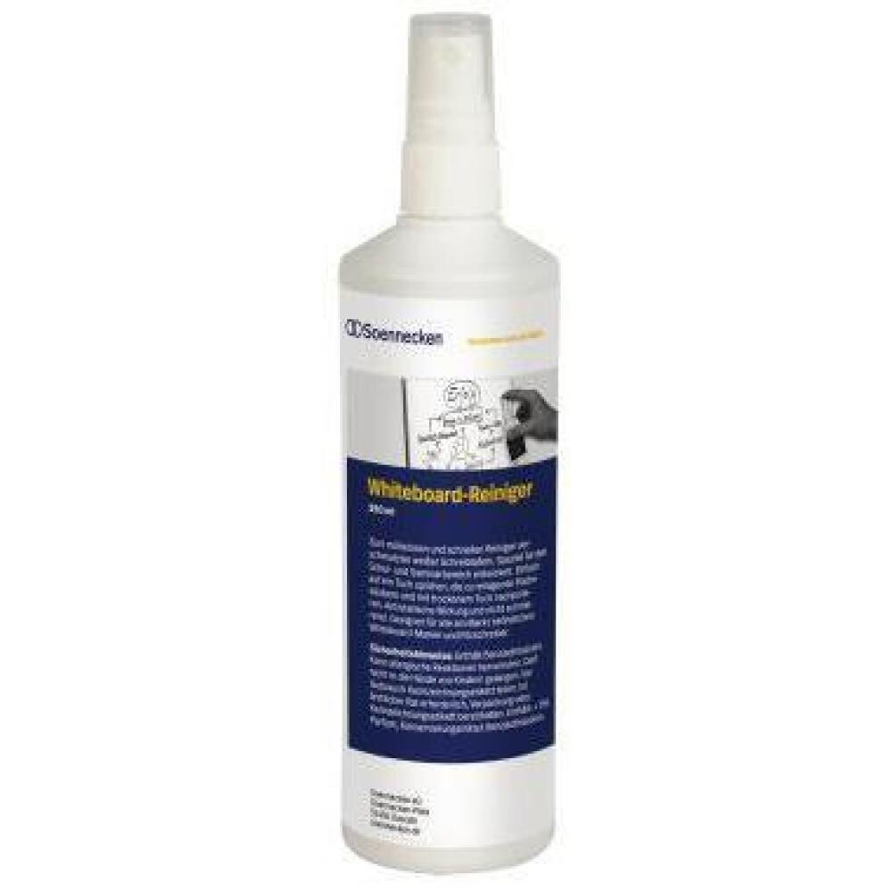 Soennecken Reinigungsspray 250ml f&uuml;r Whiteboards, antistatisch, f&uuml;r alle Marker geeignet