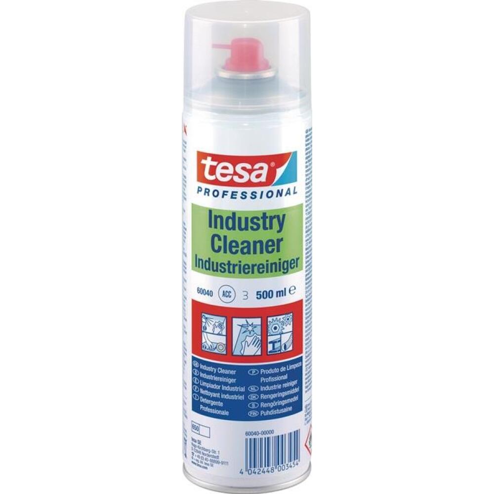 Industriereiniger 500 ml Spraydose TESA, f&uuml;r Maschinen, Kunststoff, Glas, Metall, r&uuml;ckstandsfrei
