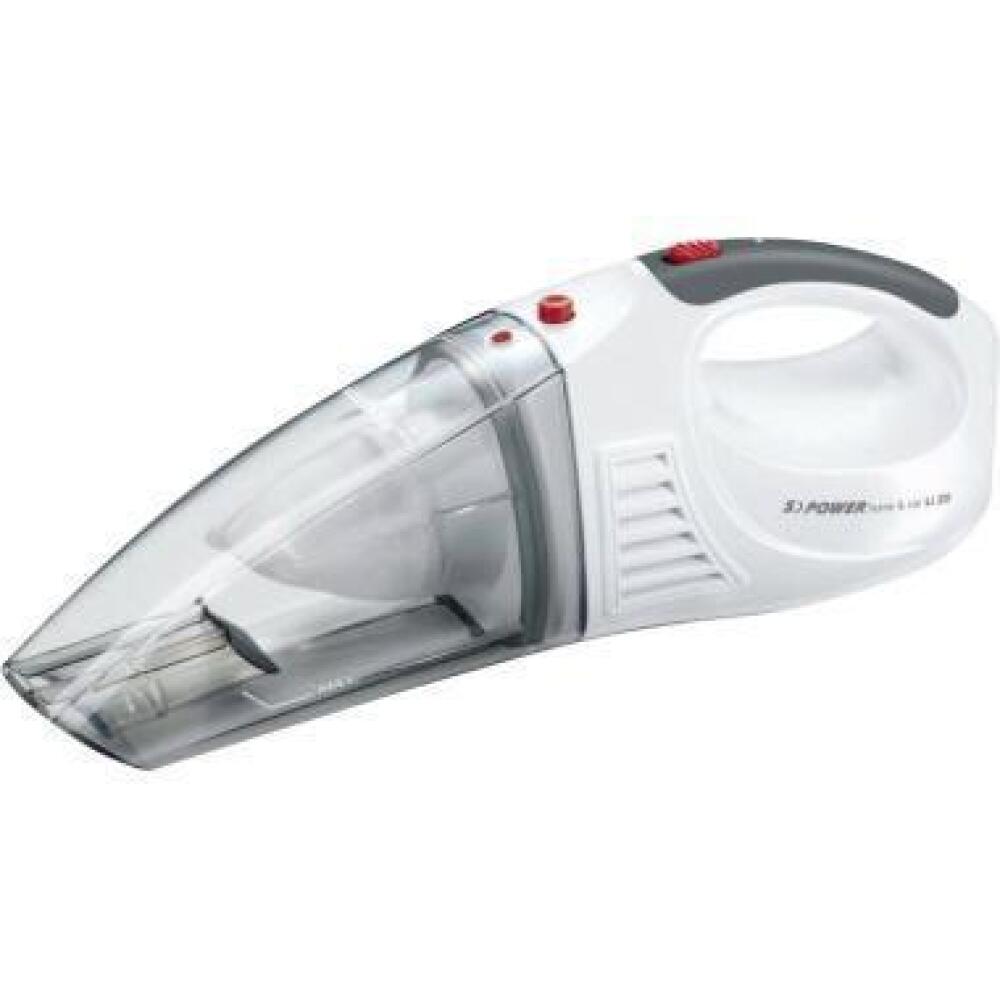Severin Handstaubsauger HV7144, Nass/Trocken, kabellos, 3-in-1, Gummid&uuml;se, Fugend&uuml;se, schneewei&szlig;/granatrot