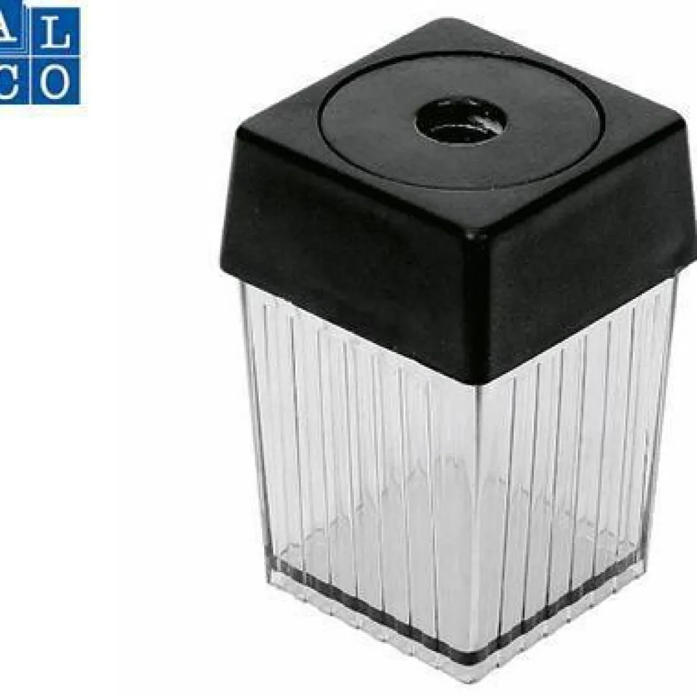 ALCO Spitzer 3013-11, verschlie&szlig;bar, schwarz, Dosenspitzer 7,8mm, rauch/transparent