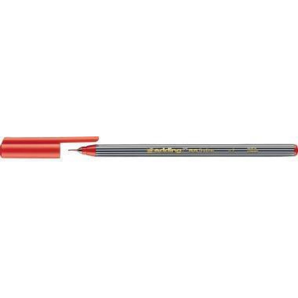 edding Fineliner 55, 0,3mm, rot oder gr&uuml;n, wasservermalbar, schnelltrocknend, Made in Germany