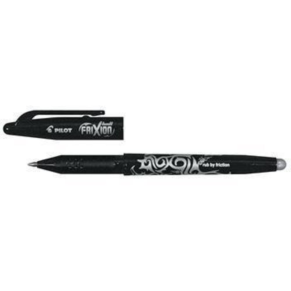 PILOT FriXion Tintenroller 0,4mm Kappenmodell, radierbar, schwarz, blau, violett, braun, orange, gr&uuml;n, hellblau, hellgr&uuml;n