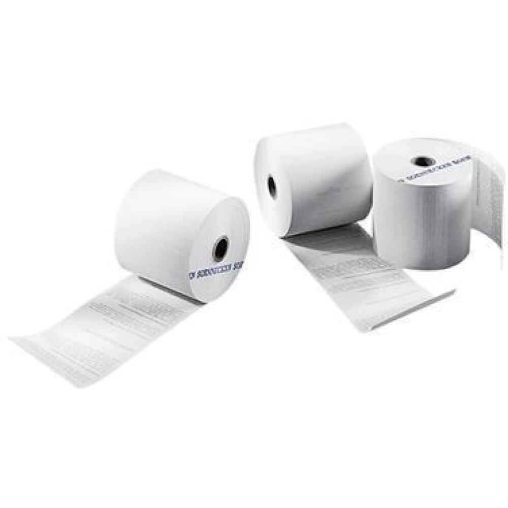 Soennecken Thermokassenrolle 57mmx18m EC wei&szlig;, 5 Stk, BPA-frei, f&uuml;r Registrierkassen, EC-Cash