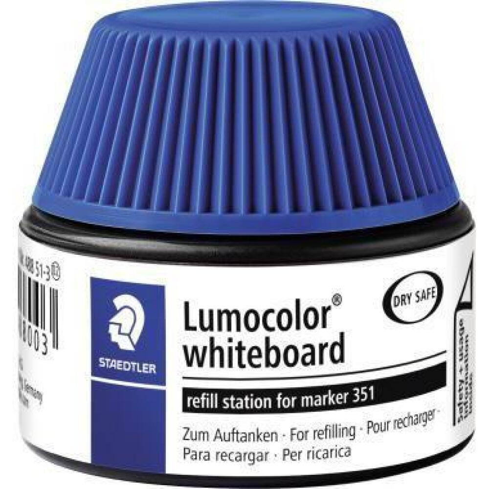 STAEDTLER Nachf&uuml;lltinte Lumocolor 488, 20ml, blau, rot, gr&uuml;n, schwarz, f&uuml;r Lumocolor&reg; Marker