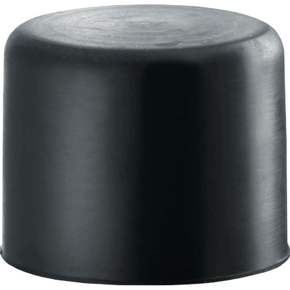 Wandt&uuml;rpuffer 38 3880, Gummi schwarz 32mm oder VA matt 120mm oder Alu natur 120mm, &oslash; 40mm