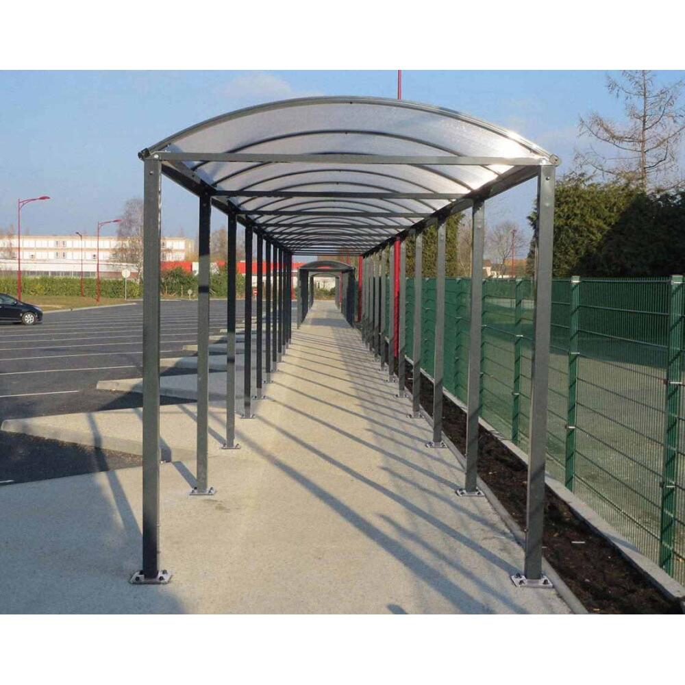 PROCITY&reg; Fahrrad&uuml;berdachung Vierkantrohr M Anbaueinheit