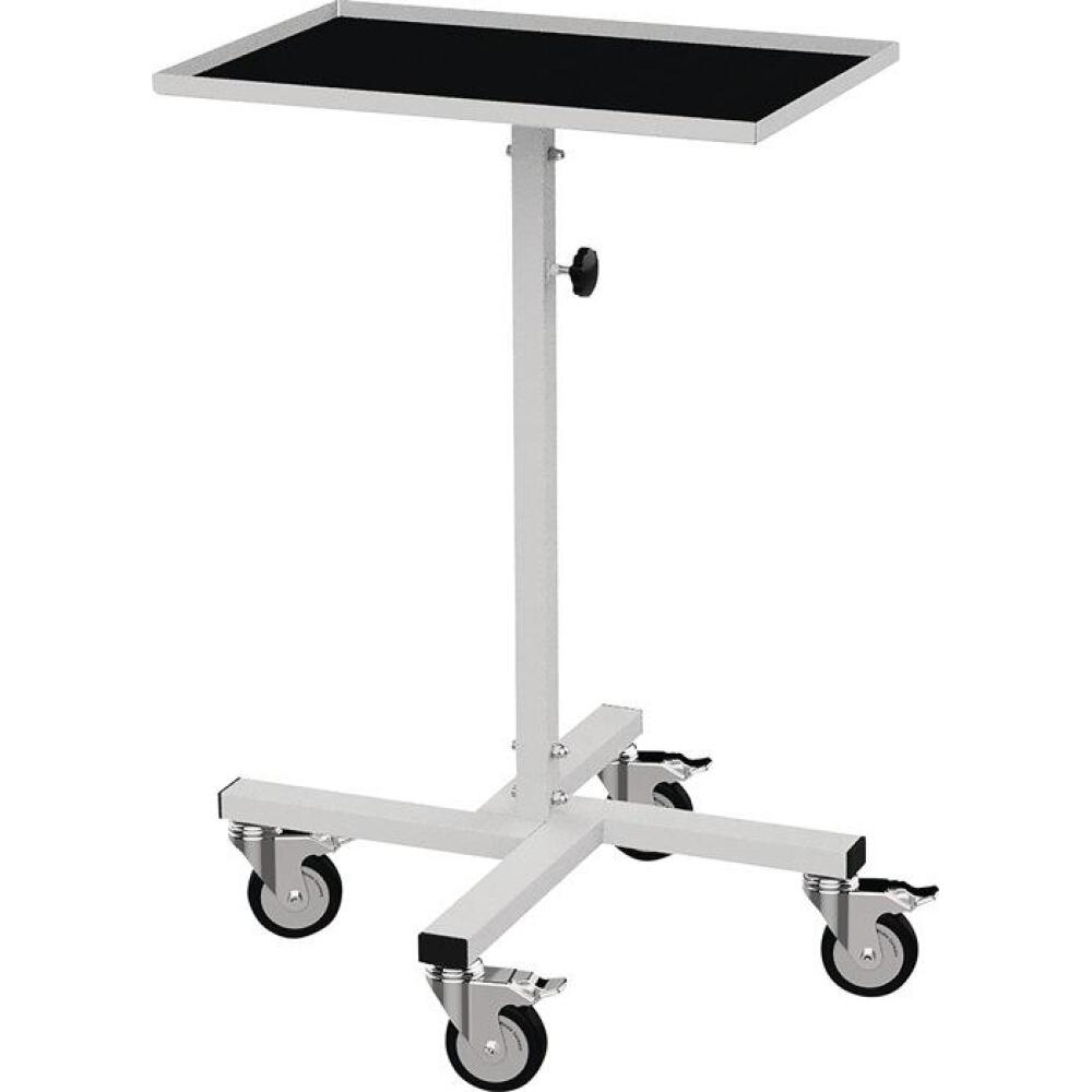 Materialst&auml;nder Ladefl&auml;che 410x610mm, h&ouml;henverstellbar 945-1295mm oder 994-1344mm, lichtgrau