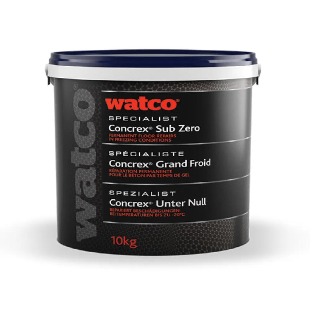 Watco &prime;Concrex&prime; Unter Null