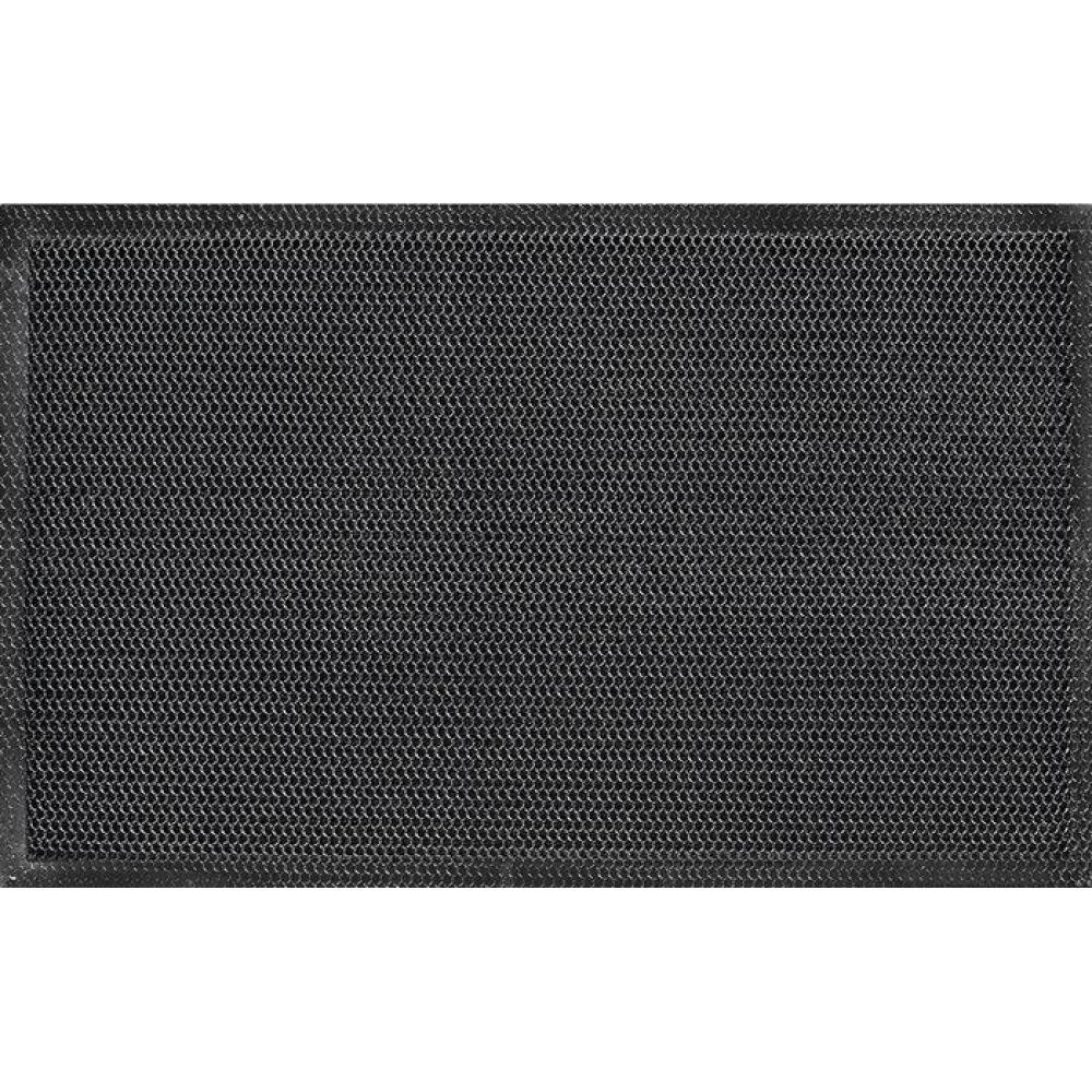 Fu&szlig;matte 3D-Effekt anthrazit, PES, 400x600mm oder 450x750mm oder 600x900mm, 10mm dick