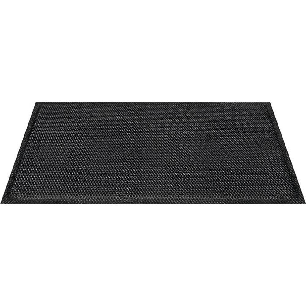 Fu&szlig;matte 3D-Effekt anthrazit, PES, 400x600mm oder 450x750mm oder 600x900mm, 10mm dick