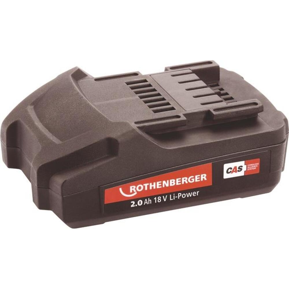 ROTHENBERGER 18V Li-Power Akku 2,0Ah, 4,0Ah oder 8,0Ah, CAS-System, AMPShare kompatibel, hohe Lebensdauer
