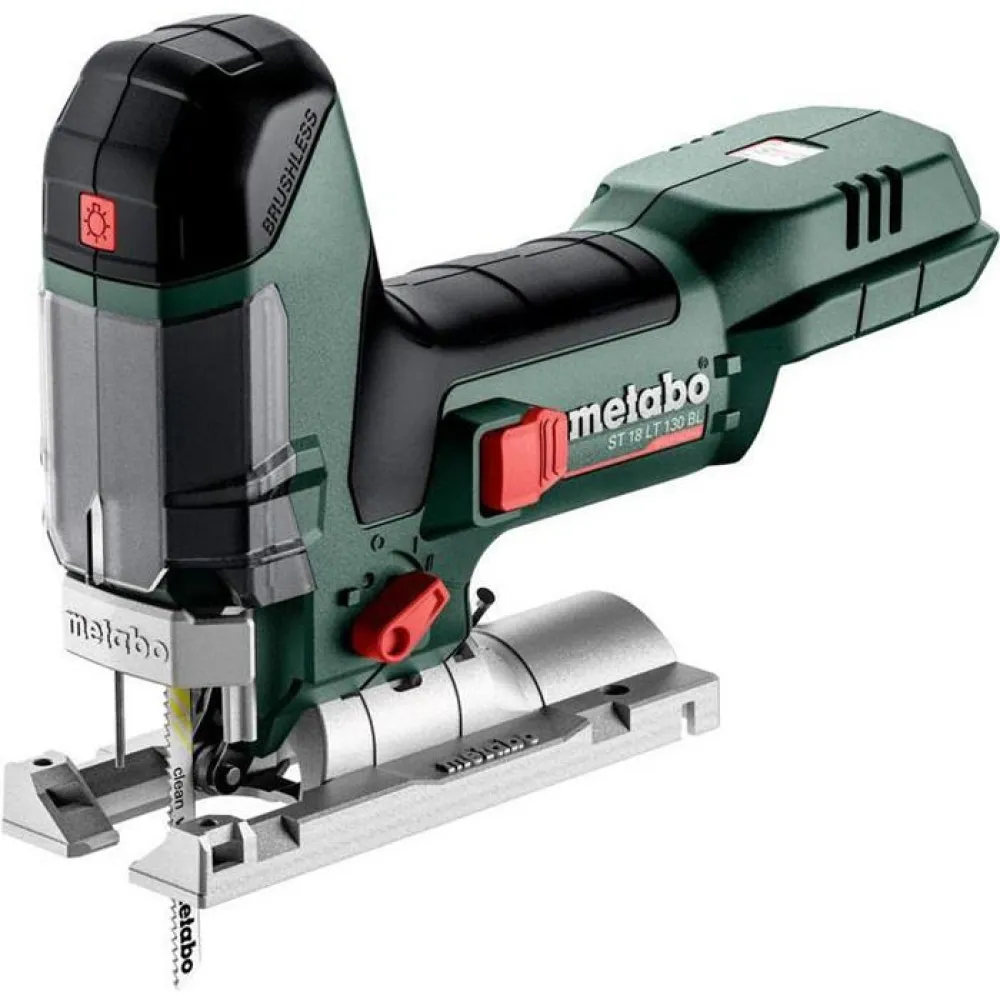 Akku-Stichs&auml;ge METABO ST 18 LT 130, b&uuml;rstenlos, 18 V, werkzeugloser S&auml;geblattwechsel, LED-Licht