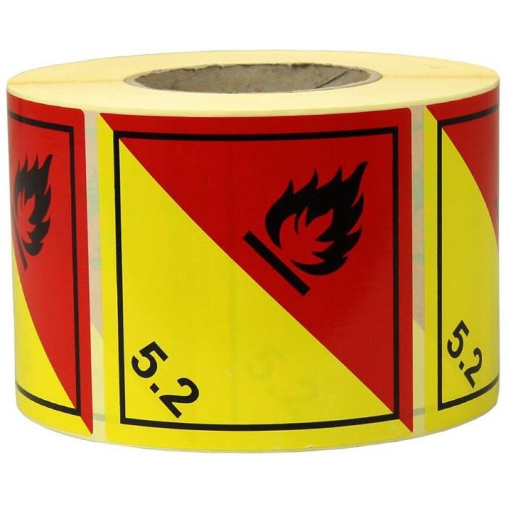 TRANSPAK Hinweisetiketten 40x80mm, 50x100mm, 65x130mm, 80x160mm, 190g/m&sup2;, altwei&szlig;, 1000 Stk