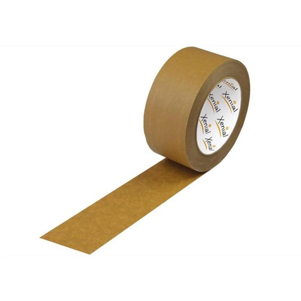 TRANSPAK Papierklebeband 50mm oder 75mm, 50m, Naturkautschuk, gitterverst&auml;rkt oder Fadenverst&auml;rkt