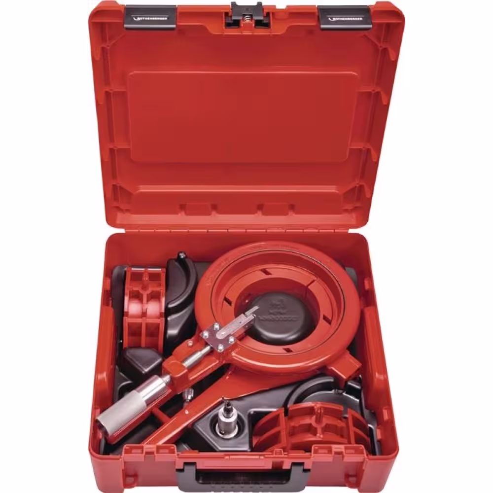 ROCUT 160 Set f&uuml;r Kunststoffrohre, Abstechen, Anfasen, &oslash; 110-160 mm, ROTHENBERGER, pr&auml;zise