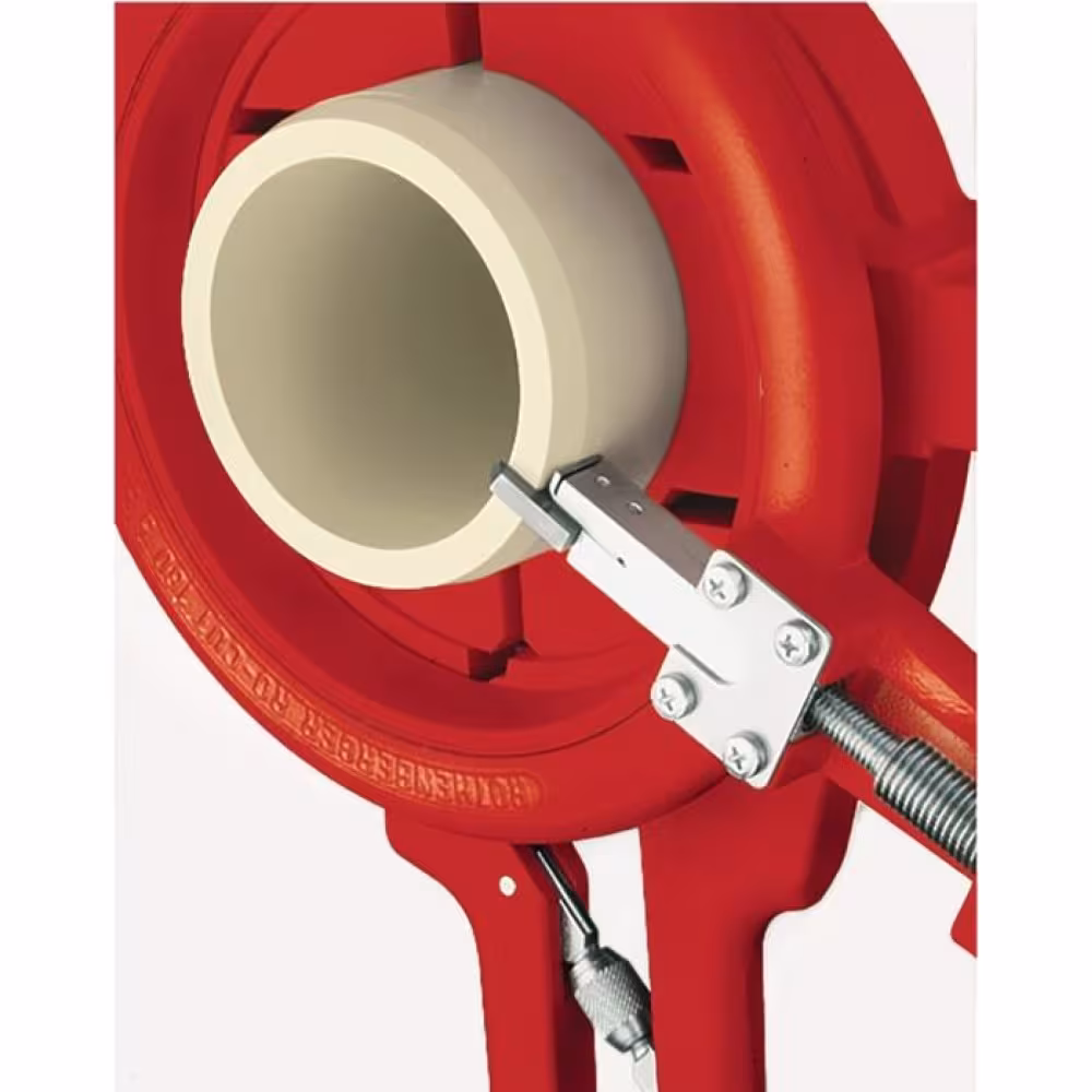 ROCUT 160 Set f&uuml;r Kunststoffrohre, Abstechen, Anfasen, &oslash; 110-160 mm, ROTHENBERGER, pr&auml;zise
