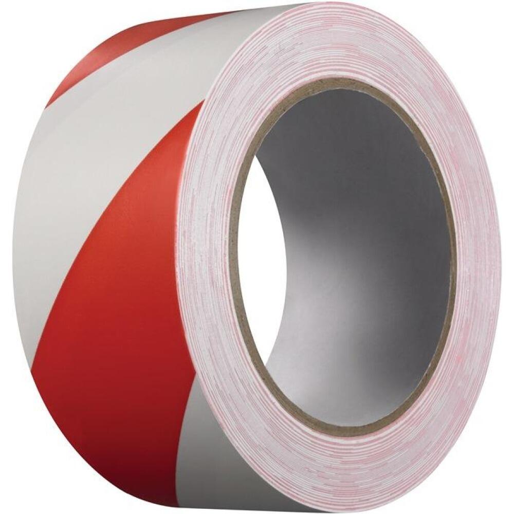 Warnband Extra 339 PVC rot/wei&szlig; oder schwarz/gelb, 33m x 50mm, selbstklebend, f&uuml;r Innen/Au&szlig;en