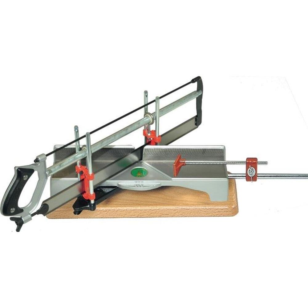 ULMIA Gehrungss&auml;ge 352 L, Pr&auml;zisionsausf&uuml;hrung, Schnitt-H.100mm, Tisch-L.440mm, 550mm Blatt