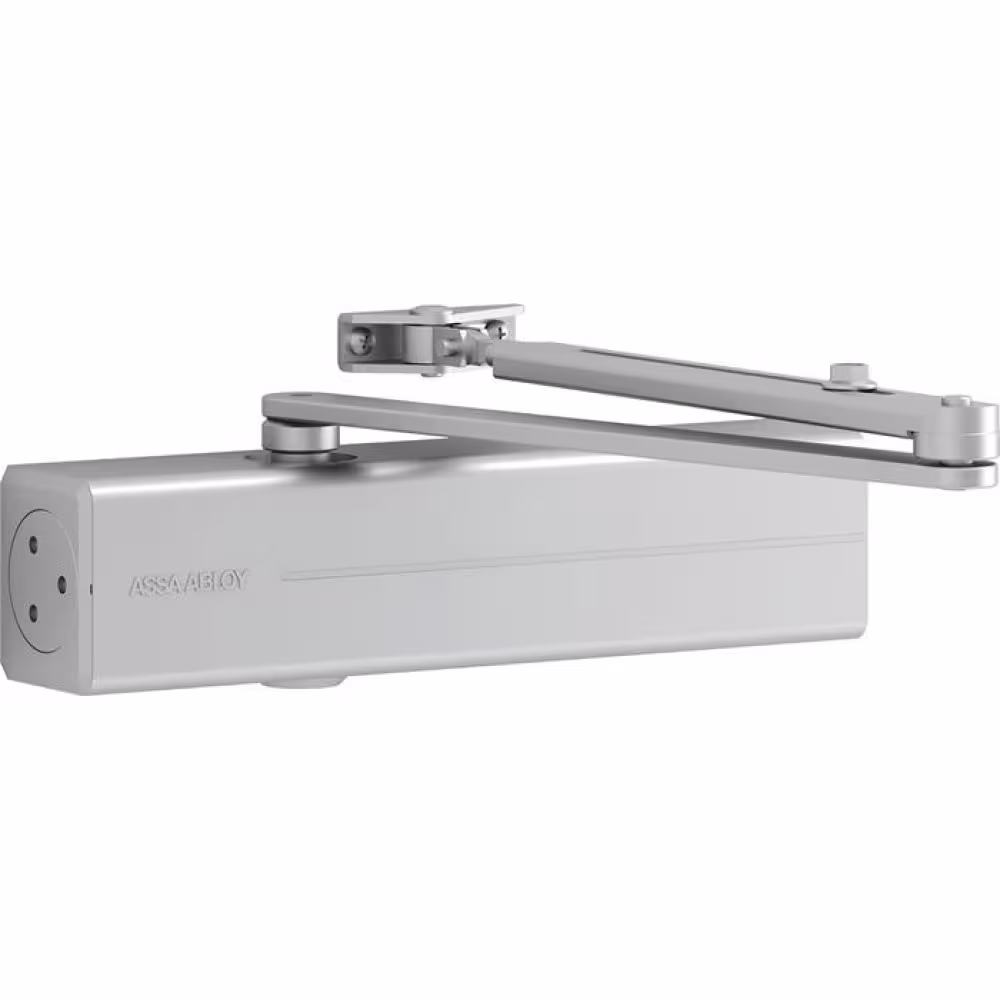 Scherent&uuml;rschlie&szlig;er DC 300 EN 3-6 ASSA ABLOY, silber oder wei&szlig;, f&uuml;r Feuer- und Rauchschutzt&uuml;ren