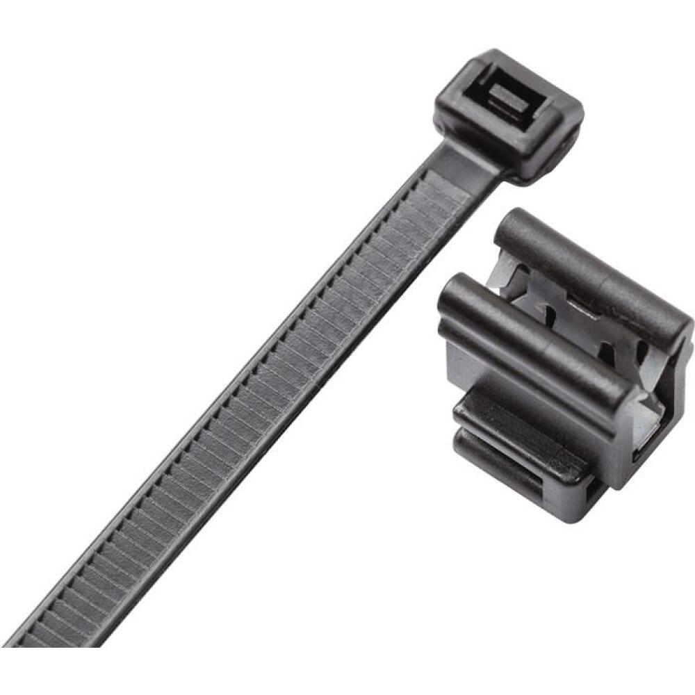 Kabelbinder Solar 200mm, 280mm, 360mm, PA 6.6 schwarz, UV-best&auml;ndig, 100 Stk, selbstverl&ouml;schend