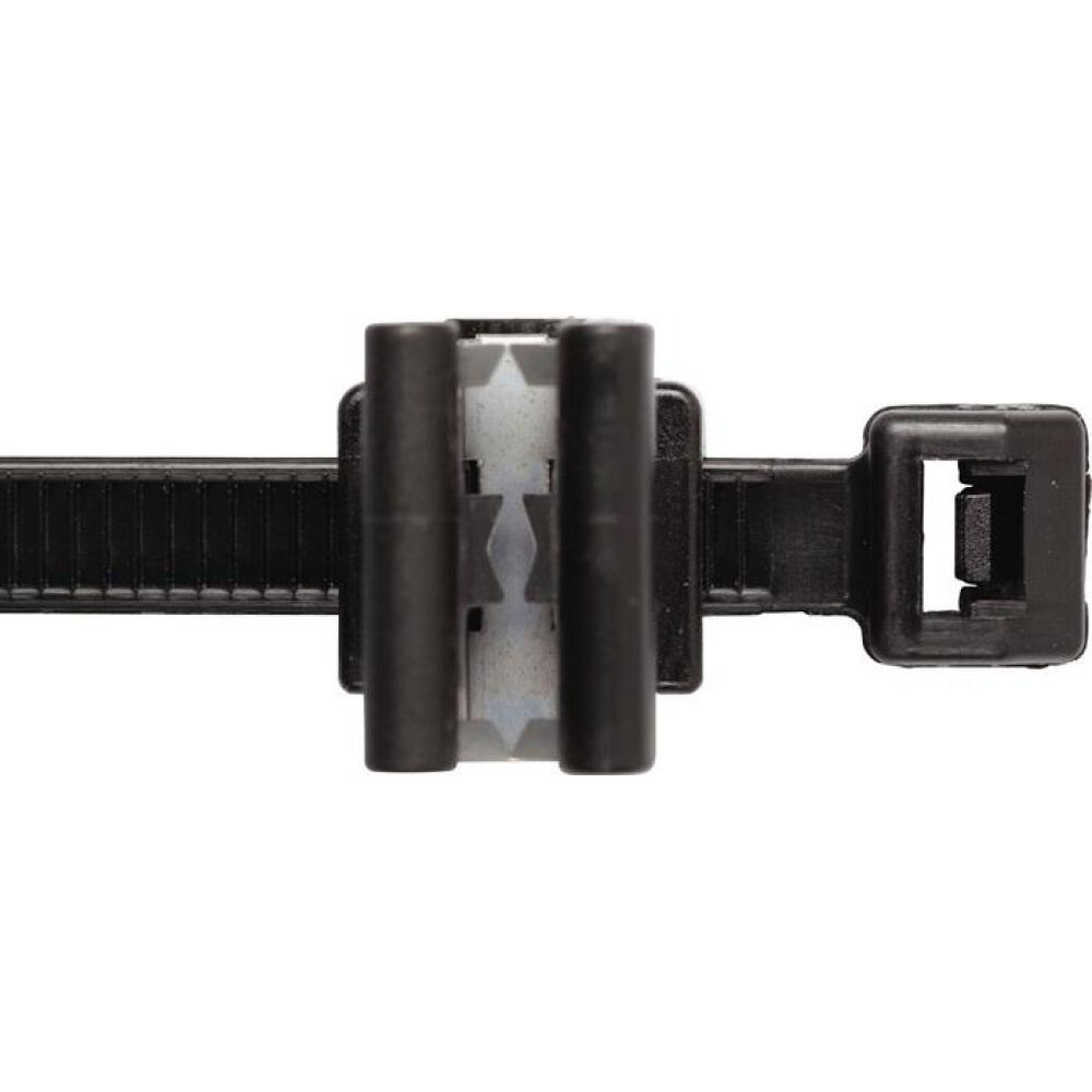 Kabelbinder Solar 200mm, 280mm, 360mm, PA 6.6 schwarz, UV-best&auml;ndig, 100 Stk, selbstverl&ouml;schend