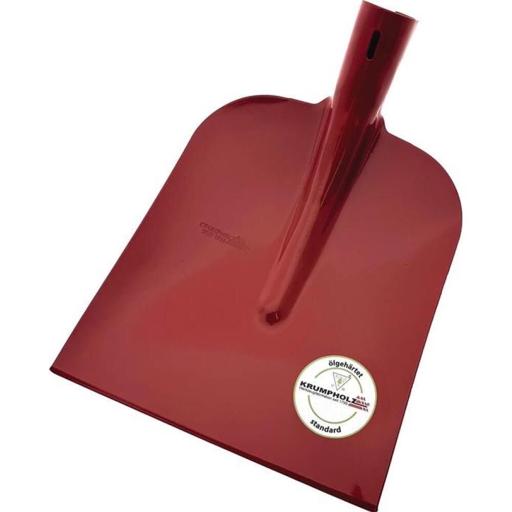 Holsteiner Schaufel Stand Gr.0 250x230mm 3/4 gehoben, pulverbeschichtet rot, ohne Stiel