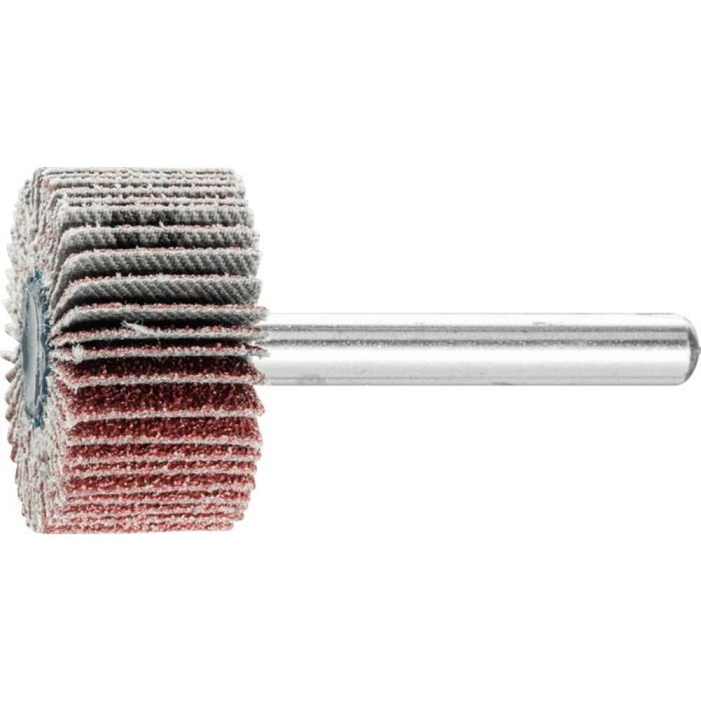 F&auml;cherschleifer &oslash;20-60mm K.60-120 Korund Schaft-D.6mm PFERD, f&uuml;r Grob- bis Feinschliff