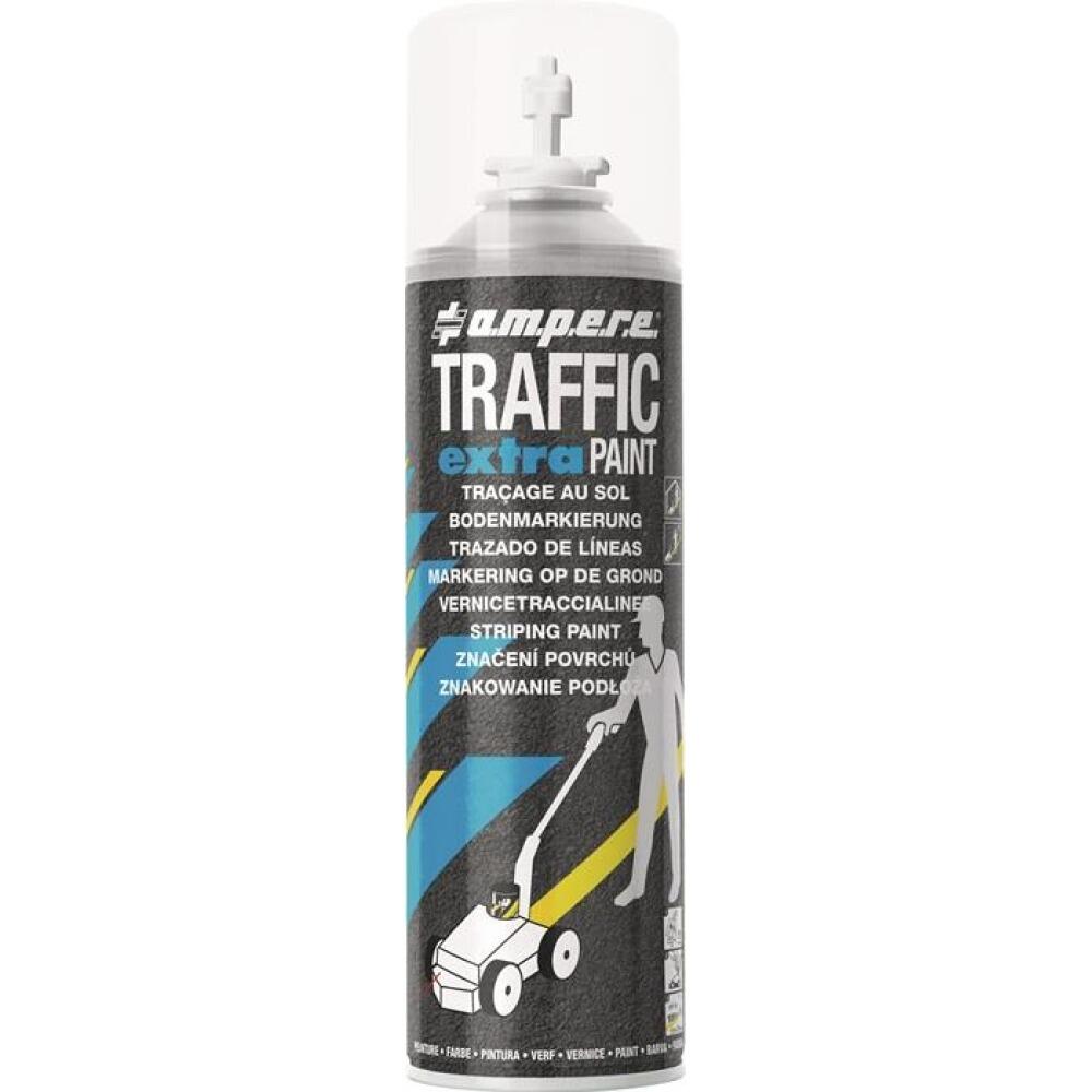 Bodenmarkierspray TRAFFIC EXTRA PAINT&reg; 500ml, wei&szlig; oder gelb, randscharfe Markierungen, schnell trocknend