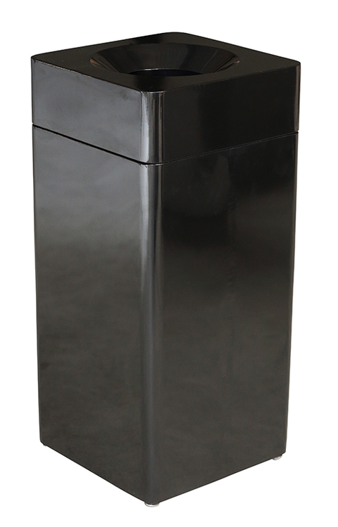 Abfallbehälter -Pro 25- 30 bis 40 Liter, aus Stahl, selbstlöschend
