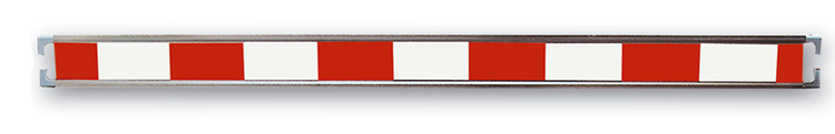 Absperrschranke -Cordon light- gemäß TL, rot / weiß, versch. Längen