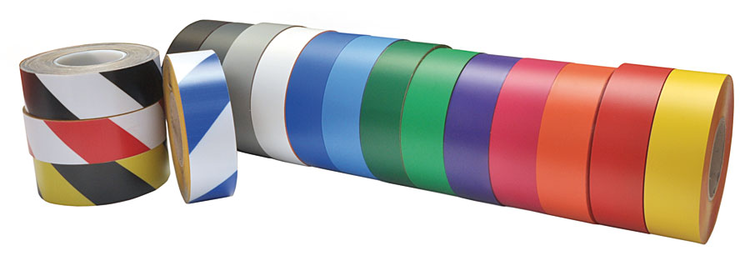 Bodenmarkierungsband -WT-5125-, Breite 50 mm, Länge 10 oder 25 m, überfahrbar