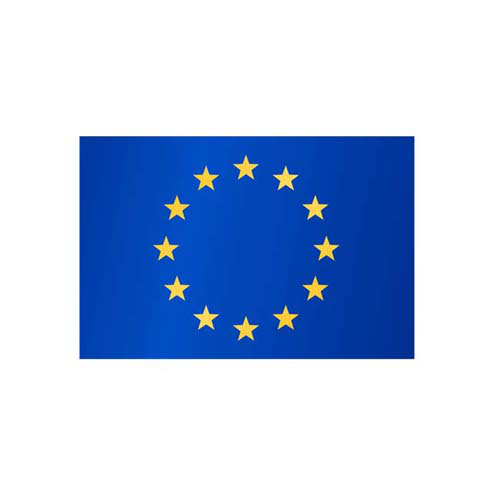 Europaflagge, Stoffqualität FlagTop 110 g / m² oder 160 g / m²