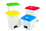 Abfallbehälter -Pro 11- 30-100 Liter aus Polypropylen, mit Pedal