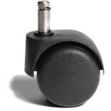 TOPSTAR Rollen für weiche Böden, 50mm, 5 Stück, passend für Bürodrehstuhl, lastabhängig gebremst