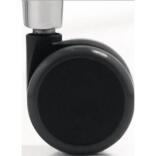 DAUPHIN Universalrolle für weiche oder harte Böden, Ø 60mm, Stift 25mm, passend für Bürodrehstühle