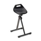 Stehhilfe klappbar, anthrazit, Sitzhöhe 650-850mm, Integralschaum, raumsparend, BIMOS