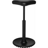 TOPSTAR Stehhilfe Kunstleder, Sitzhöhe 570-770mm, 3D Beweglichkeit, schwarz, stabil, abwischbar