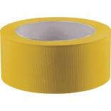 Putzband quergerillt gelb 33m, 30mm oder 50mm, reißfest, Weich-PVC, Naturkautschukkleber