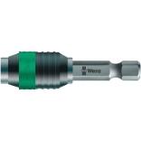 WERA Bithalter 888/4/1, Rapidaptor Universalhalter 1/4 Zoll, für Bits 1/4 Zoll, unmagnetisch