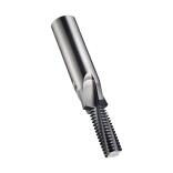 DORMER Gewindefräser HM Alcrona Pro M4 bis M14, Steigung 0.7 bis 2mm, 3-4 Schneiden, DIN 6535-HA