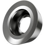 Fräswendeschneidplatte RDHT 0702, HF7, rund, 2,8mm Bohrung, max. Schnitttiefe 2mm, 10 Stk