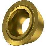 Fräswendeschneidplatten RDET 0802, 1003, 12T3, PVD M8340, rund, max. Schnitttiefe 2-3mm, 10 Stk